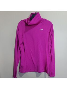 Under Armour Fuchsia Long Sleeve Shirt Size Medium